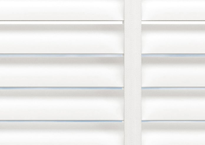 Ecowood Deluxe, Cotton White Satin - Motorised Venetian Blind - Image 7